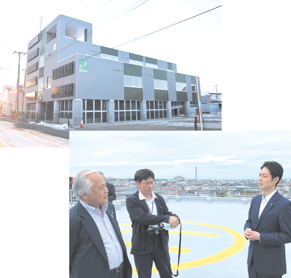 釧路町中園公園避難タワー