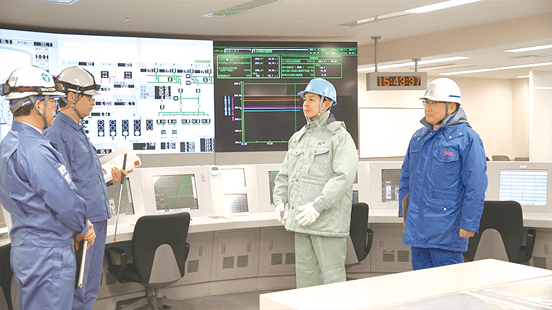 3号機の安全対策の状況を確認